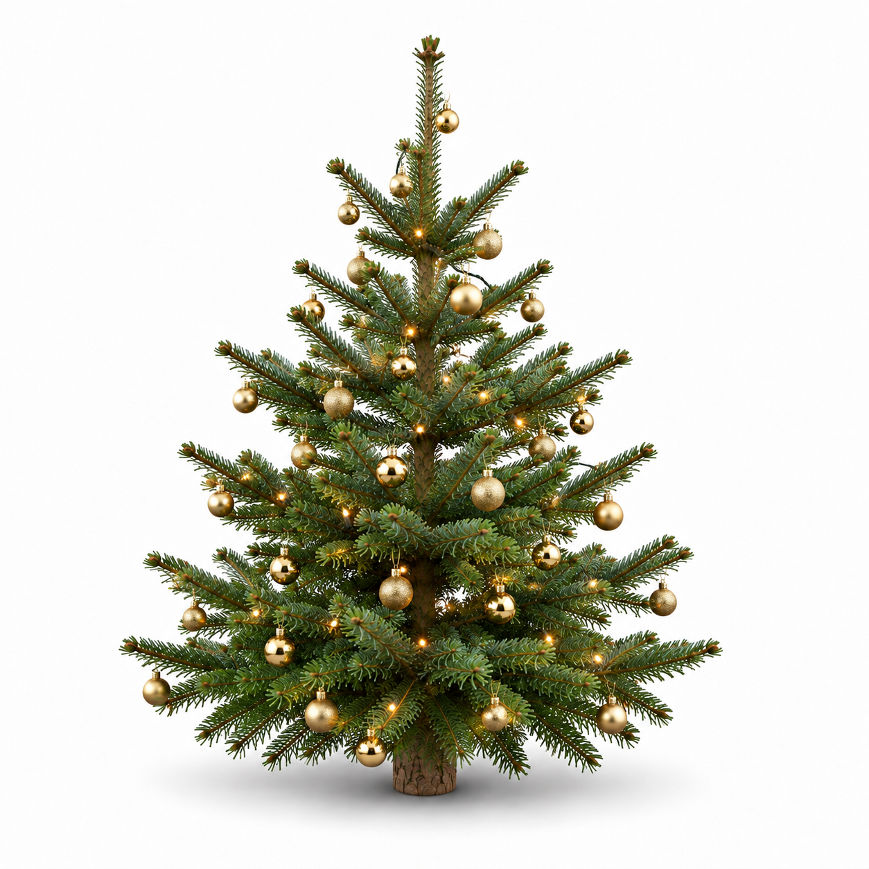 Komplett Angebot Prem. Nordmanntanne 1A Sort. 1,15m - 1,40m GOLD 3