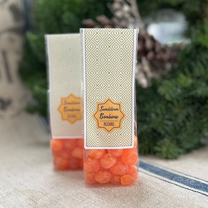 Sanddornkugel – zuckerfrei – 80 g   2