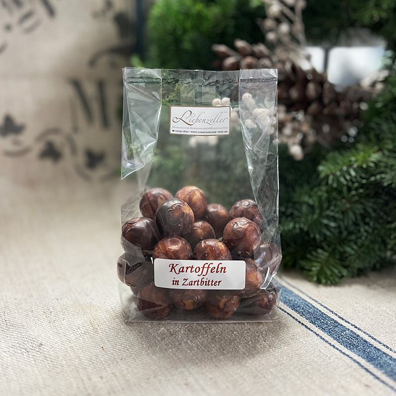 Marzipan Kartoffeln in Zartbitterschokolade gerollt – 300 g  2