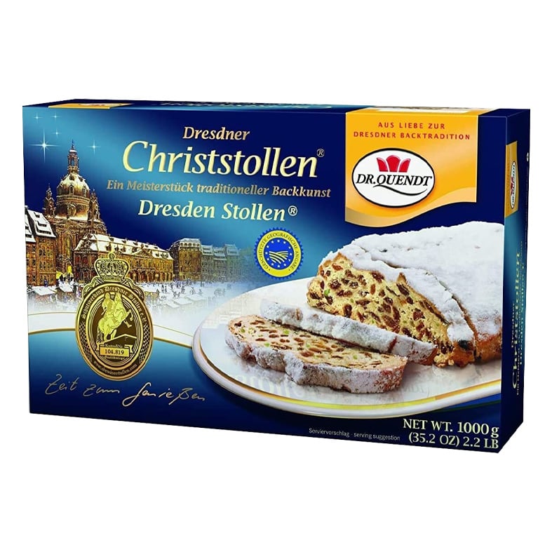 Dresdner Christstollen mit Originalitäts-Siegel (1000 g)  