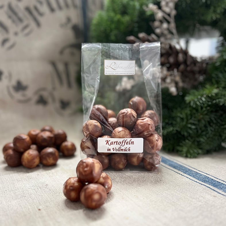 Marzipan-Kartoffeln in Vollmilchschokolade – 300 g   1
