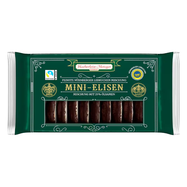 Nürnberger Lebkuchenmischung – Mini-Elisenkuchen (200 g) 