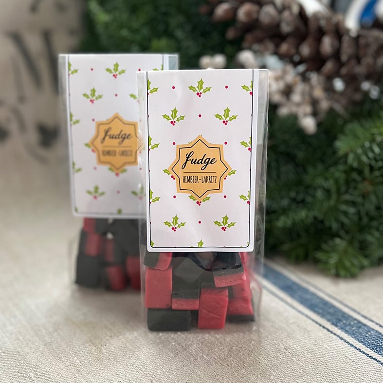 Fudge – Himbeer-Lakritz – 120 g   2