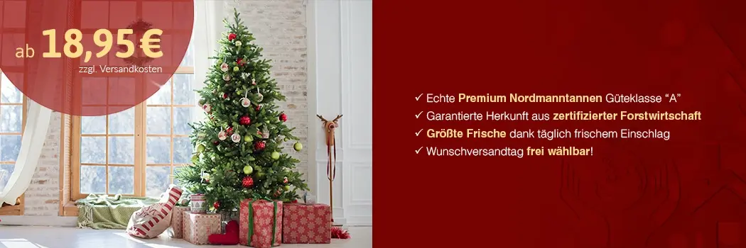Weihnachtsbaum bei Kaisertanne online Bestellen Vorteile
